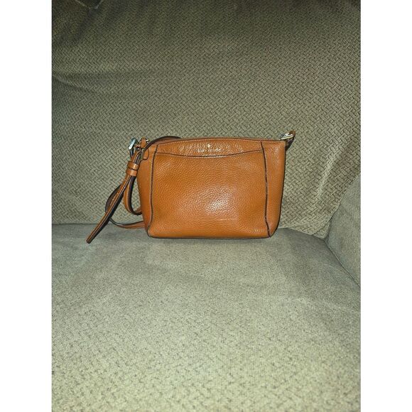 kate spade Handbags - Kate Spade Monica Tan Leather Crossbody Bag
